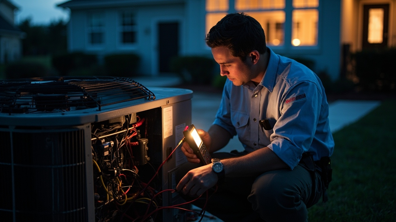 How We Restore Cooling During Emergency HVAC Repair
