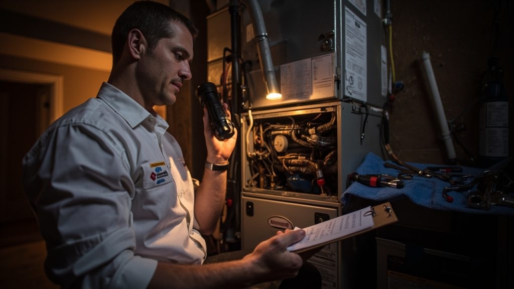 Furnace Maintenance Checklist in Orlando FL 32806
