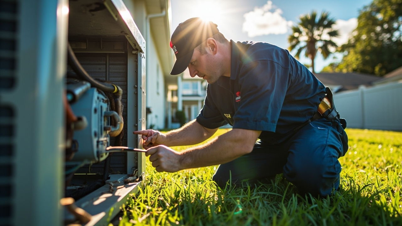 Outdoor Unit Not Spinning in Orlando – Fast Diagnosis and Repair When Your AC Stops Working