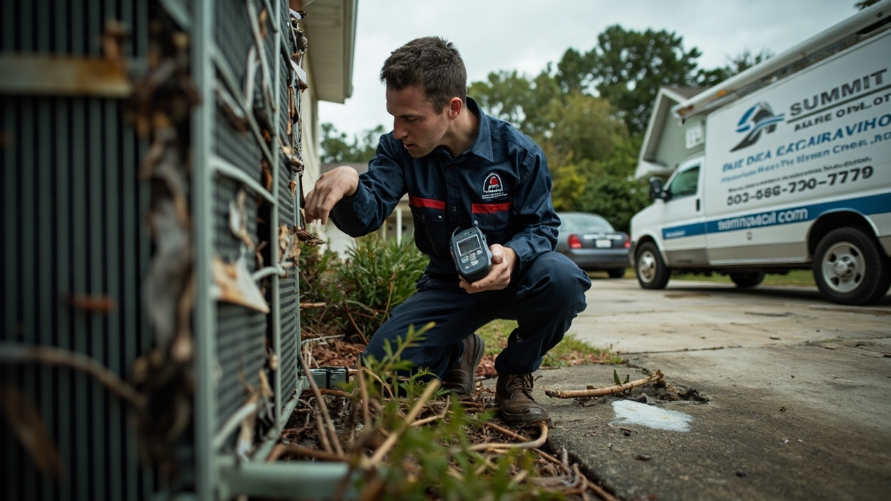 Storm Damage HVAC Repair in Orlando – Emergency Response Within 60 Minutes
