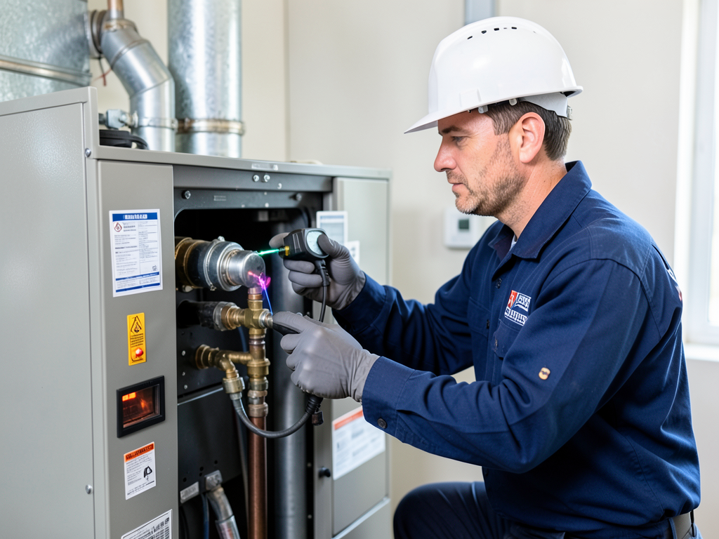 Checking for carbon monoxide leaks in your lockhar