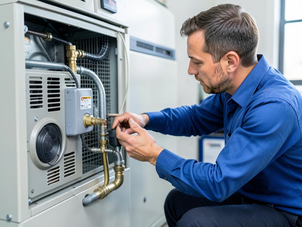 What to do when your thermostat screen goes completely blank in Lake Hart